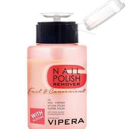 Vipera Nail Polish Remover Fast&Convenient acetonowy zmywacz do paznokci z kompleksem witamin i gliceryną 175ml