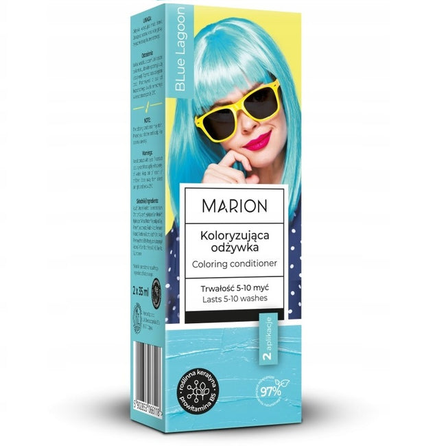 Marion Odżywka koloryzująca 5-10 myć Blue Lagoon 70ml