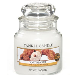 Yankee Candle Świeca zapachowa mały słój Soft Blanket 104g