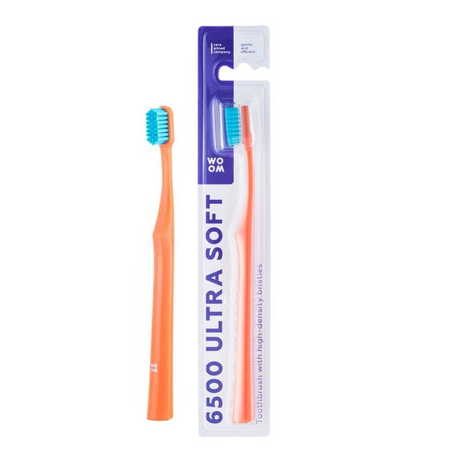Woom 6500 Ultra Soft Toothbrush szczoteczka do zębów z miękkim włosiem 3szt.