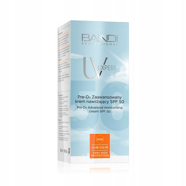 BANDI UV Expert Pre-D3 zaawansowany krem nawilżający SPF50 50ml