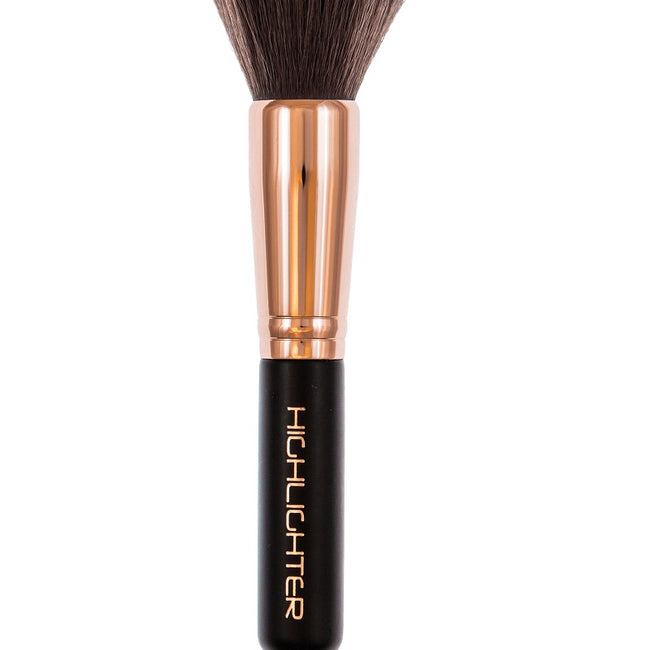 Inter Vion Make-Up Brush pędzel do rozświetlacza i bronzera Rose Gold