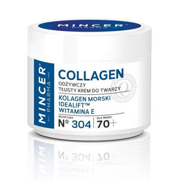 Mincer Pharma Collagen 70+ odżywczy tłusty krem do twarzy No.304 50ml