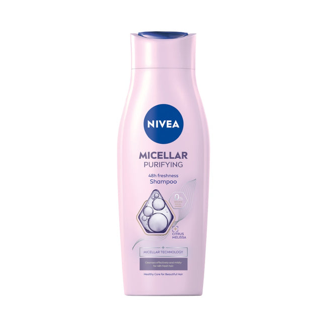Nivea Micellar Purifying szampon z technologią micelarną odświeżający włosy 400ml