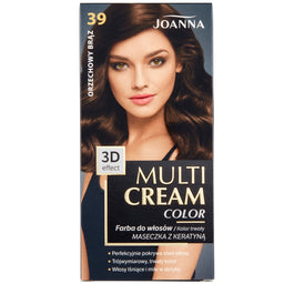 Joanna Multi Cream Color farba do włosów 39 Orzechowy Brąz