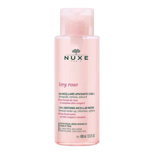 Nuxe Very Rose łagodząca woda micelarna 3w1 400ml