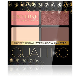 Eveline Cosmetics Quattro Professional Eyeshadow Palette paletka cieni do powiek 06 3.2g