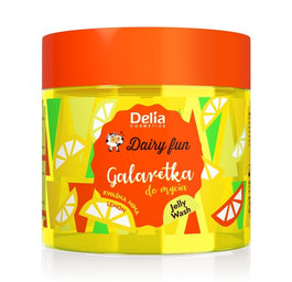 Delia Dairy Fun galaretka do mycia ciała Kwaśna Mina 350g