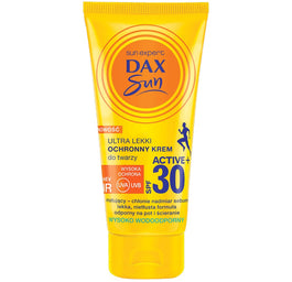 Dax Sun Ultra lekki ochronny krem do twarzy SPF30 Active+ 50ml