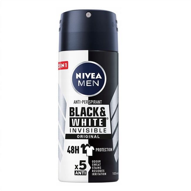 Nivea Men Black&White Invisible Original antyperspirant spray 100ml