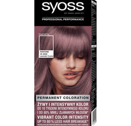 Syoss Permanent Coloration Pantone farba do włosów trwale koloryzująca 8-23 Lawendowy Kryształ