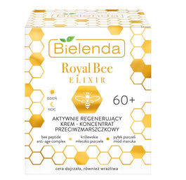Bielenda Royal Bee Elixir 60+ aktywnie regenerujący krem-koncentrat przeciwzmarszczkowy na dzień i noc 50ml