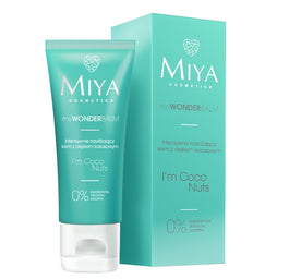 Miya Cosmetics My Wonder Balm I'm Coco Nuts intensywnie nawilżający krem do twarzy z olejkiem kokosowym 75ml