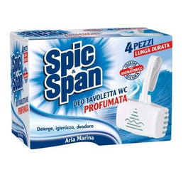 Spic&Span Zawieszka do toalety Aria Marina 4szt.