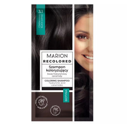 Marion Recolored szampon koloryzujący 3.1 Czarna Kawa 35ml