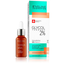 Eveline Cosmetics Glycol Therapy witaminowa kuracja rozświetlająca 2% 18ml