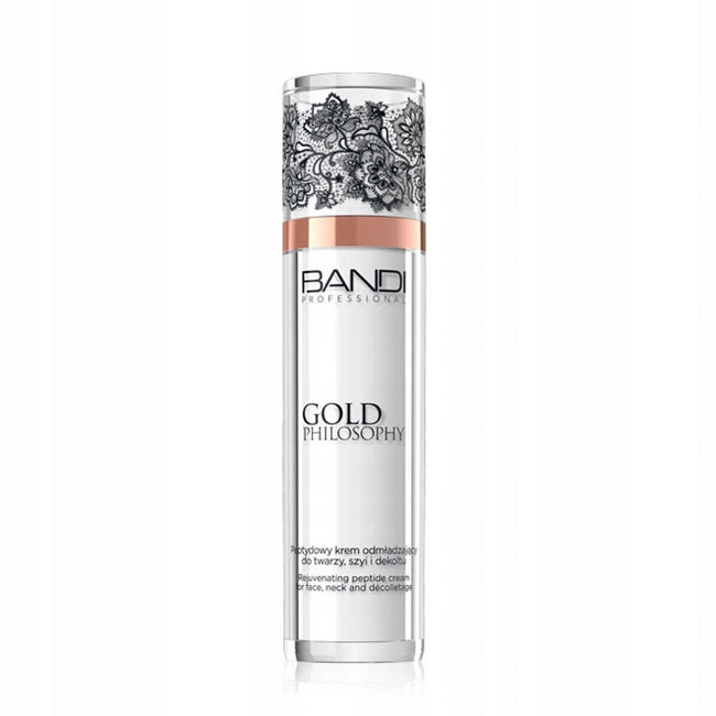 BANDI Gold Philosophy peptydowy krem odmładzający do twarzy szyi i dekoltu 50ml