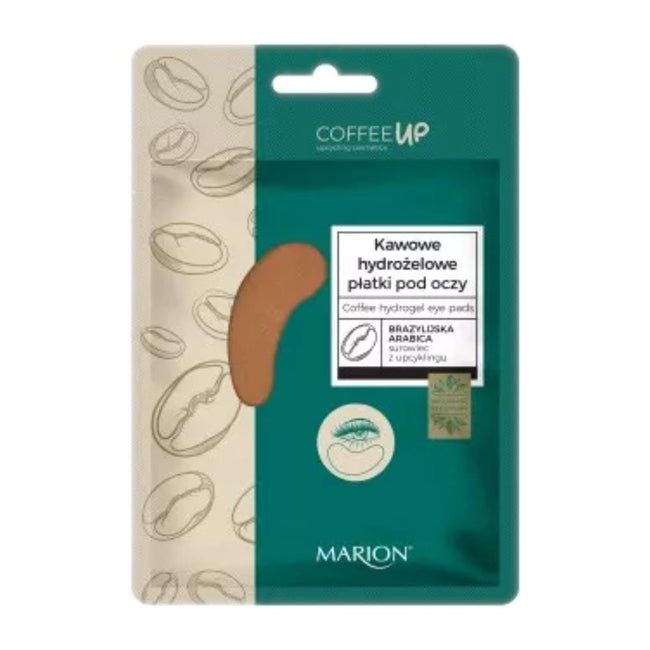 Marion Coffe Up kawowe hydrożelowe płatki pod oczy 2szt