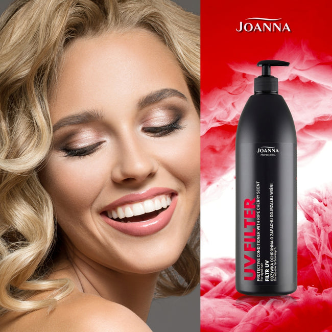 Joanna Professional Filtr UV odżywka ochronna o zapachu dojrzałej wiśni 1000g