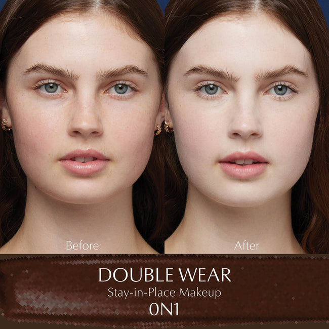 Estée Lauder Double Wear Stay In Place Makeup SPF10 długotrwały średnio kryjący matowy podkład do twarzy 0N1 Alabaster 30ml