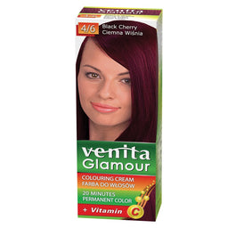 Venita Glamour farba do włosów 4/6 Ciemna Wiśnia