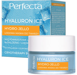 Perfecta Hyaluron Ice Hydro-Jello lodowa maska do twarzy 50ml