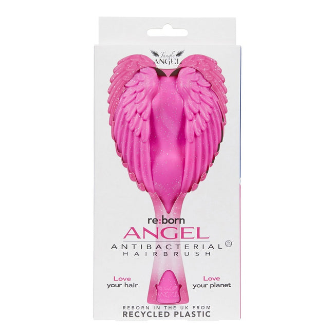 Tangle Angel Reborn Angel Detangling Hairbrush szczotka do włosów Pink Sparkle