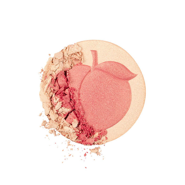 Lovely Peach Blusher & Highlighter rozświetlające duo do twarzy 7g