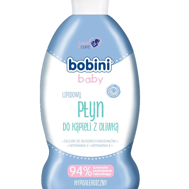 Bobini Bobini Baby lipidowy płyn do kąpieli z oliwką 330ml