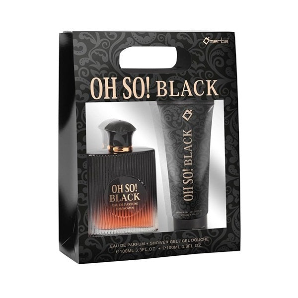 omerta oh so! black woda perfumowana 100 ml   zestaw 