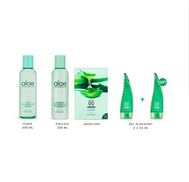 HOLIKA HOLIKA Aloe Moisture Soothing Set zestaw kosmetyków do cery wymagającej intensywnego nawilżenia