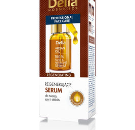 Delia Professional Face Care regenerujące serum do twarzy szyi i dekoltu Olej Arganowy 10ml