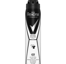 Rexona Men Invisible Black + White Anti-Perspirant 48h antyperspirant spray 250ml
