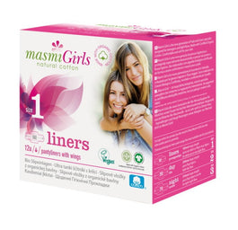Masmi Girls wkładki higieniczne z bawełny organicznej Size 1 12szt