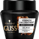 Gliss Kur Ultimate Repair Strength 2-in-1 Treatment wzmacniająca maska do włosów mocno zniszczonych i suchych 300ml