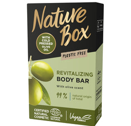 Nature Box Olive Oil kostka myjąca do ciała z olejem z oliwki 100g