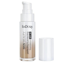 Isadora Skin Beauty Perfecting & Protecting Foundation SPF35 ochrono-udoskonalający podkład do twarzy 08 Gold Beige 30ml