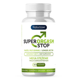 Medica-Group Super Orgasm Stop suplement diety na opóźnienie przedwczesnego wytrysku 60 kapsułek