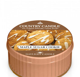 Country Candle Daylight świeczka zapachowa Maple Sugar Cookie 42g