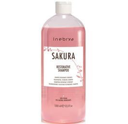 Inebrya Sakura Restorative Shampoo wzmacniający szampon do włosów 1000ml