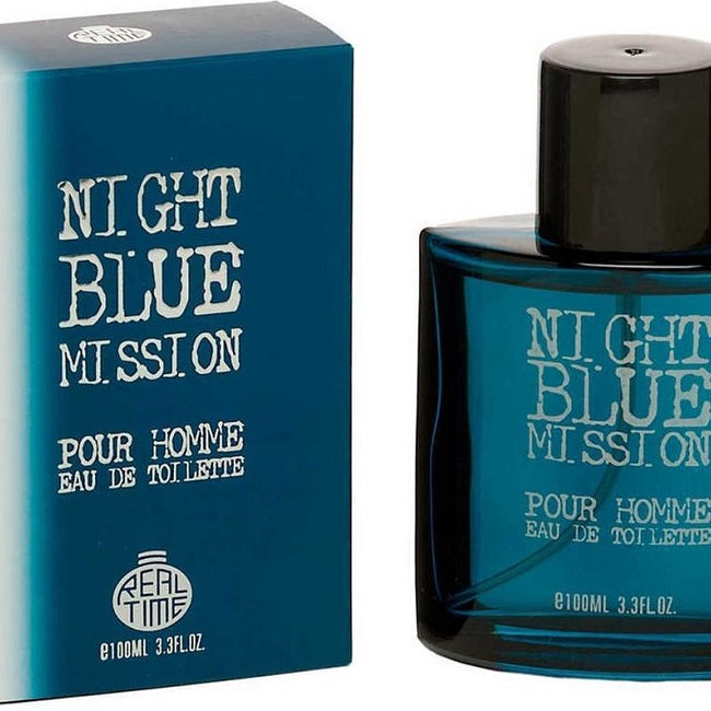Real Time Night Blue Mission Pour Homme woda toaletowa spray