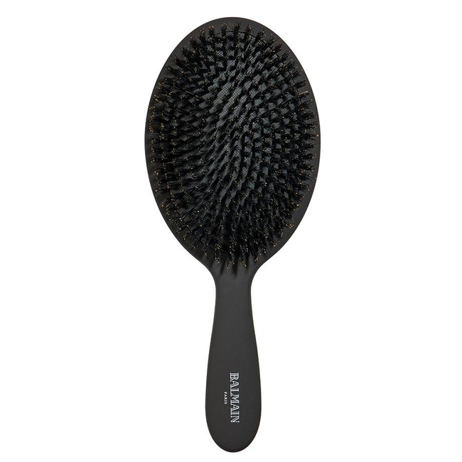 Balmain Luxury Spa Brush luksusowa szczotka do włosów z włosia dzika Czarna