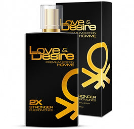 Love & Desire Premium Edition Homme 2x Stronger Pheromones feromony dla mężczyzn spray 100ml