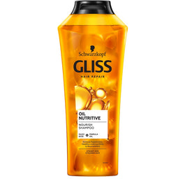 Gliss Oil Nutritive Shampoo odżywczy szampon do włosów przesuszonych i nadwyrężonych 400ml
