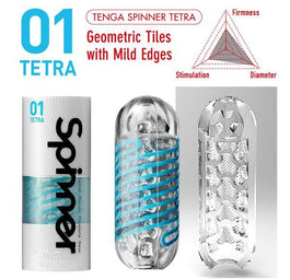 TENGA Spinner Tetra 01 masturbator wielokrotnego użytku