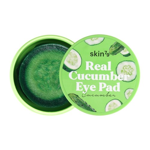 Skin79 Real Cucumber Eye Pad ogórkowe płatki nawilżająco - kojące na oczy 35g