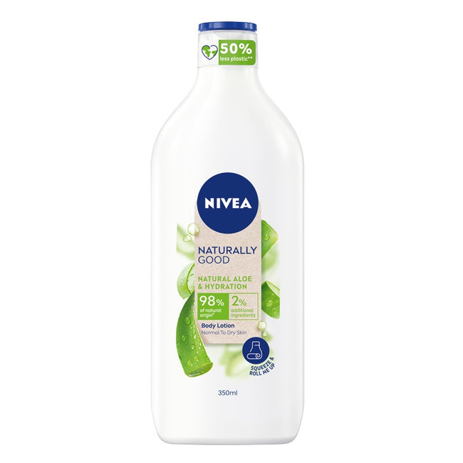 Nivea Naturally Good Body Lotion nawilżający balsam do ciała z aloesem 350ml