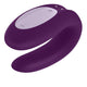 Satisfyer Double Joy Partner Vibrator wibrator dla par sterowany aplikacją Violet