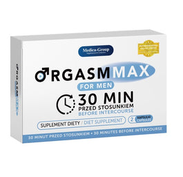 Medica-Group Orgasm Max For Men suplement diety na szybką i długą erekcję 2 kapsułki