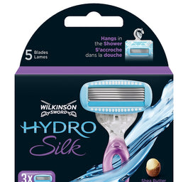 Wilkinson Hydro Silk zapasowe ostrza do maszynki do golenia dla kobiet 3szt